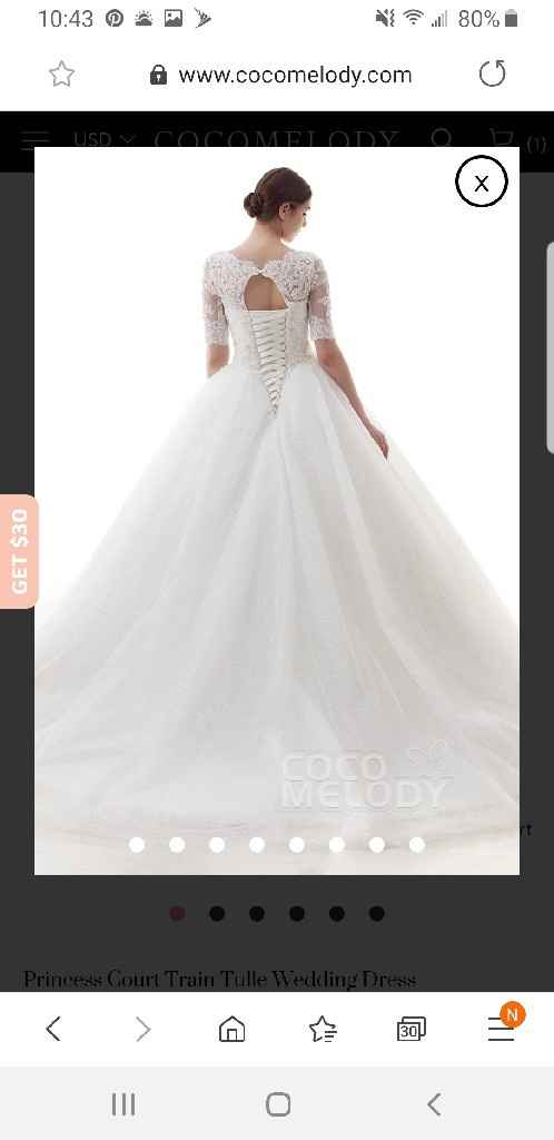 Thoughts on veil with dress - 2