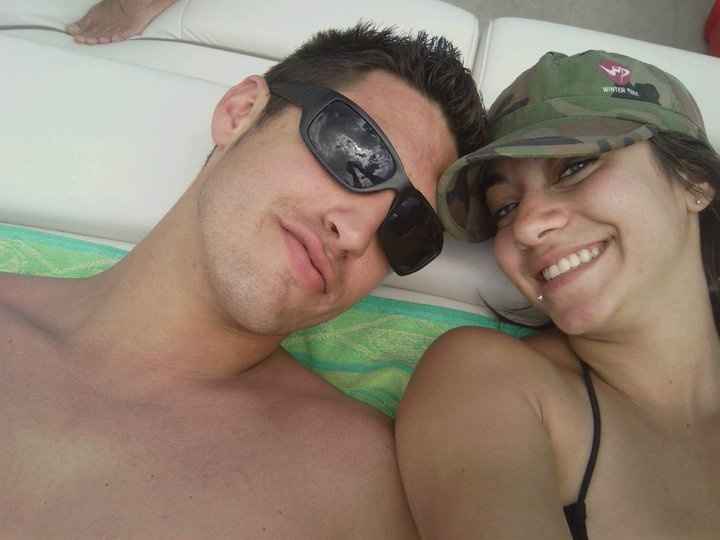 Anyone have a great sense of humor?  Also share your 1st pic of you two together :)