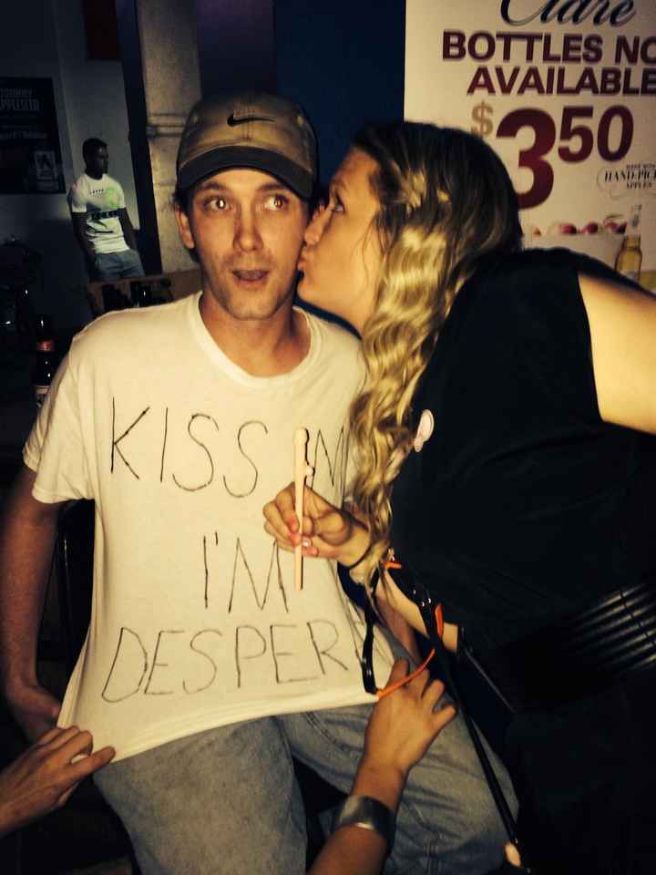 bach party last night! complete with p---- cake.......love my girls!