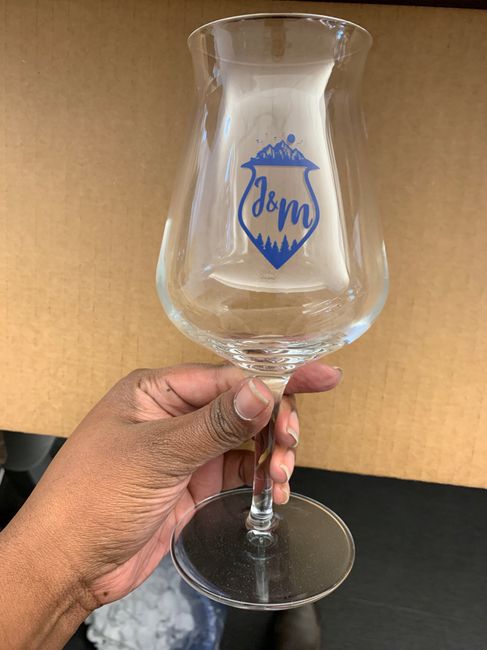 Engraved glasses - 1
