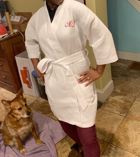 Bridesmaid/bridal Robe 3