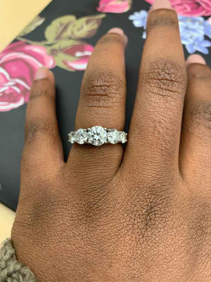 Did you help pick your ring? - 1