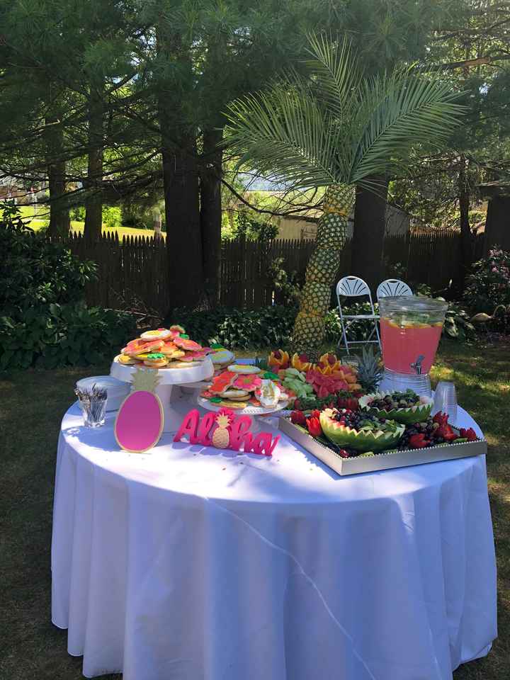 Pic heavy - Tropical Bridal Shower - 2