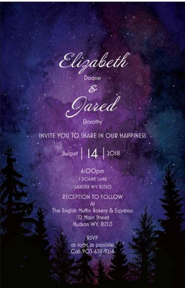 Invitation time! - 1