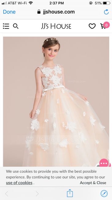 Junior bridesmaid dress 2