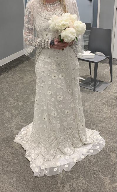 Quick elopement dress, can i get away with not altering? - 1