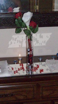 Epic battle of centerpieces.