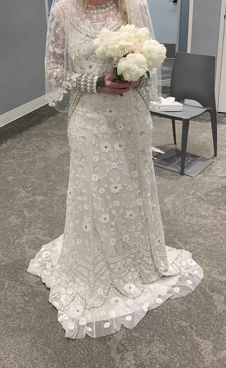 Quick elopement dress, can i get away with not altering? 1