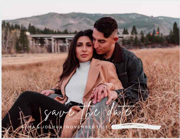 Save-The-Dates: Photo or No Photo? - 1