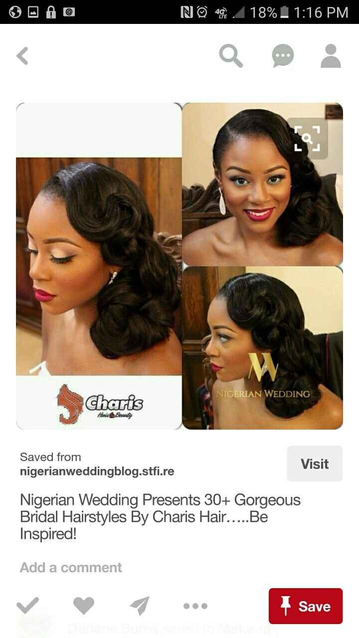 Show me your wedding hair!