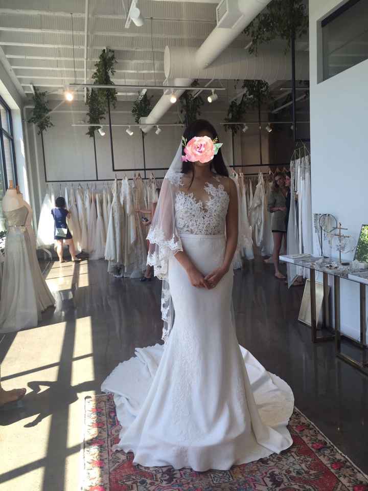 Wedding Dress- How long did it take it for you to find 'the one' ?