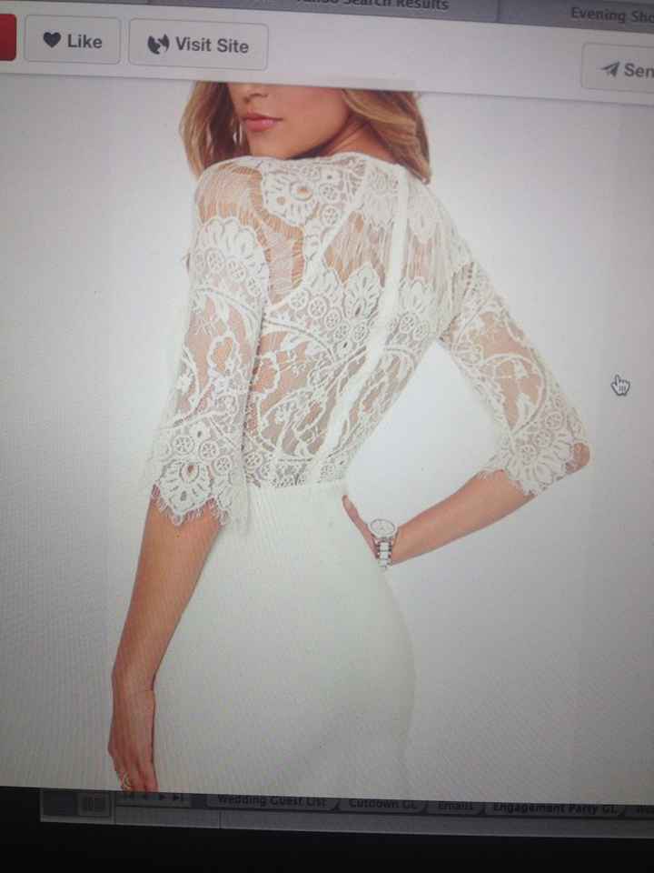 What are you wearing or did you wear to your Bridal Shower?