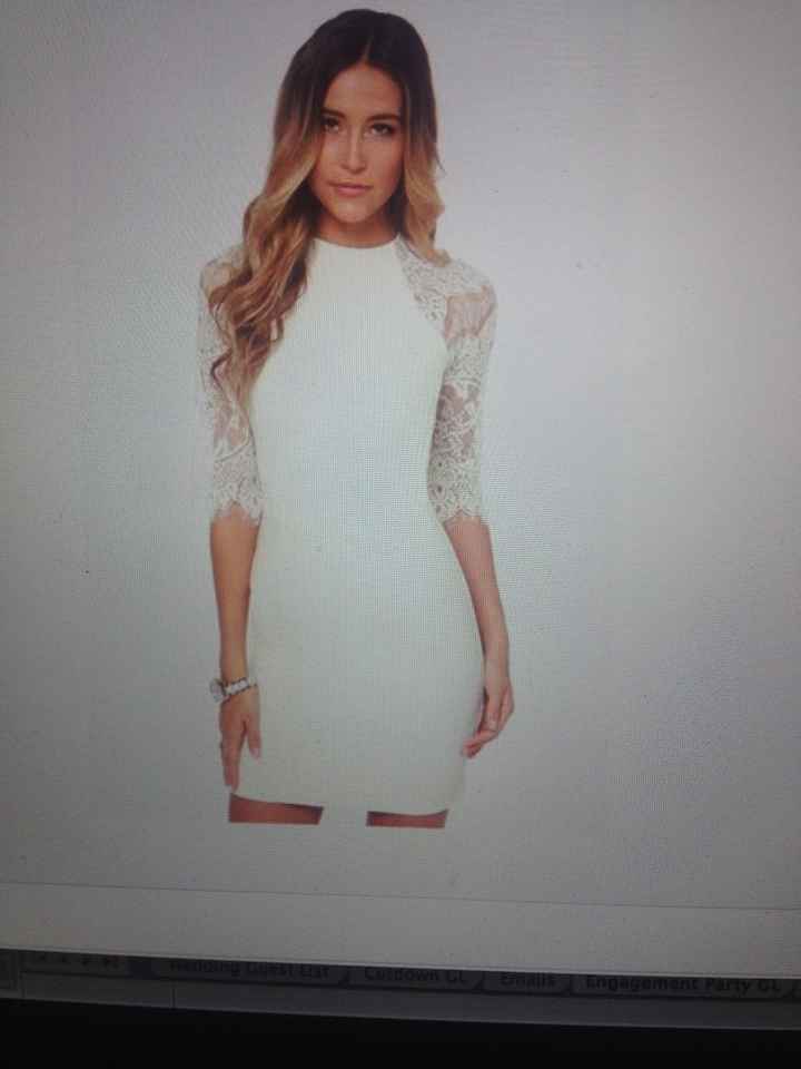 What are you wearing or did you wear to your Bridal Shower?