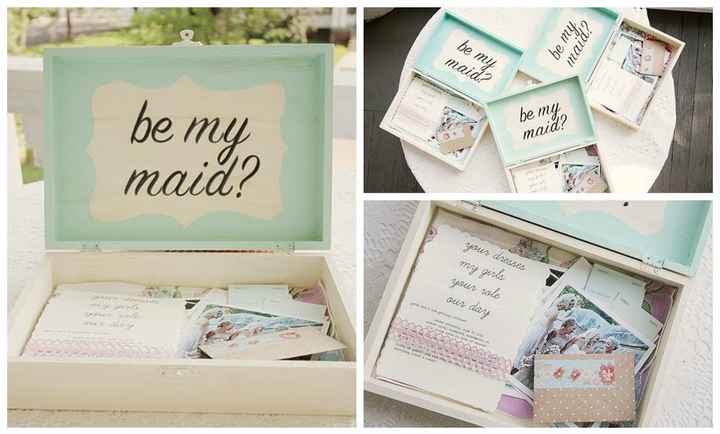 Special ways to ask you MOH and BM to be your MOH or BM