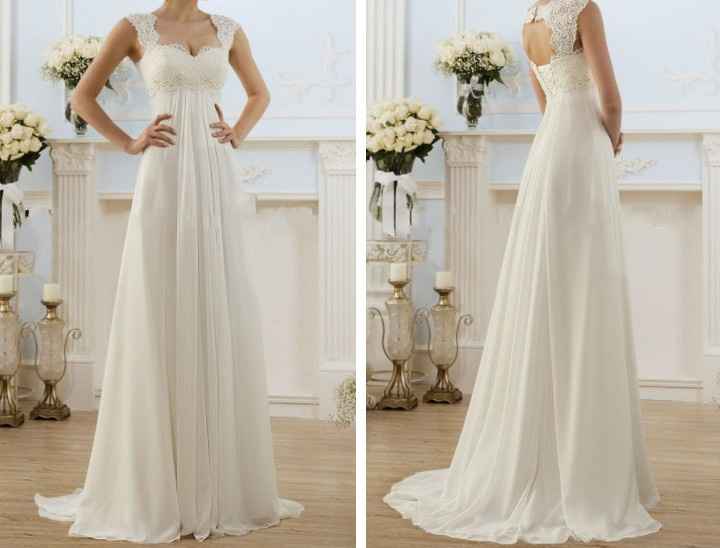 Sources for simple, inexpensive wedding dresses?