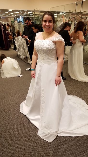 Fh’s idea of your wedding gown? 9