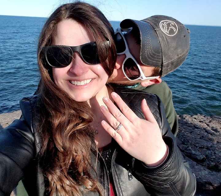 Did you announce your engagement on social media? - 1