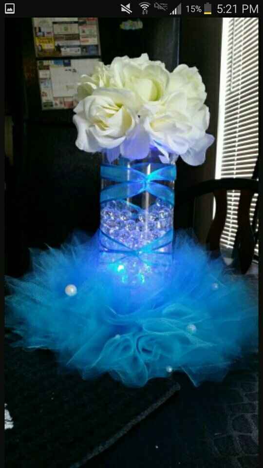 Halloween wedding centerpieces - 1