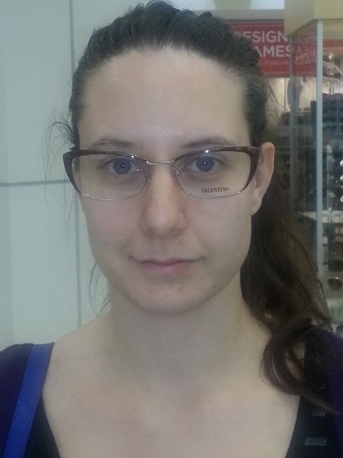 Glasses on my wedding day