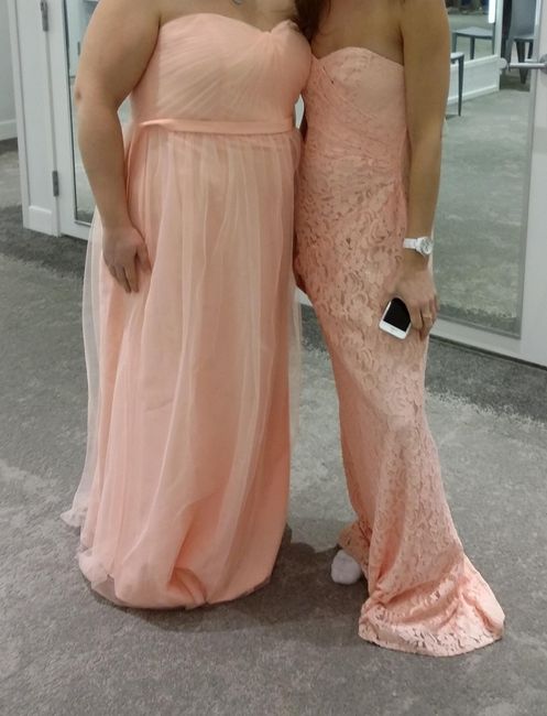 Peach bellini cheap bridesmaid dresses
