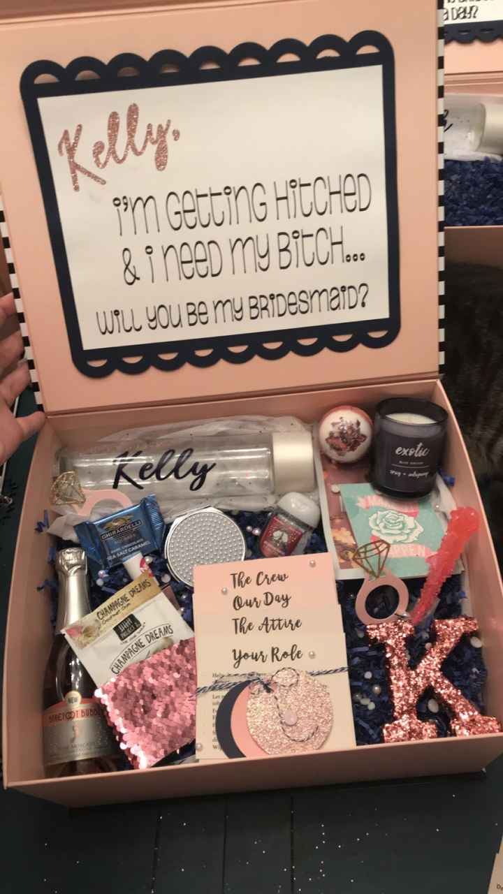 Bridesmaids proposal box - 1