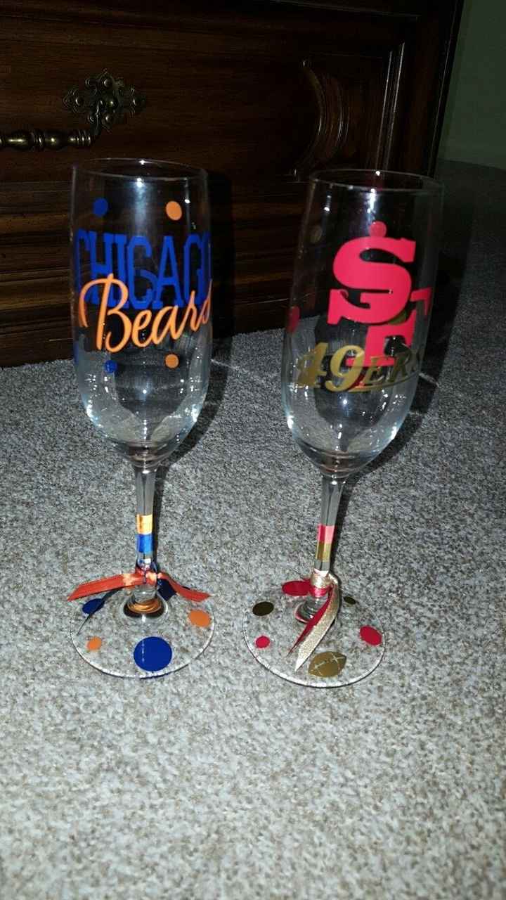 Toasting glasses