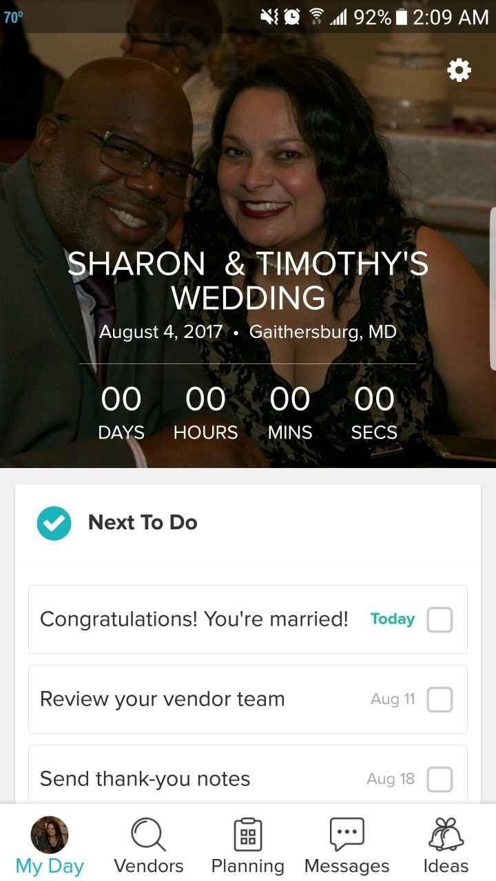 Holy sh$t - I'm getting married today!!!