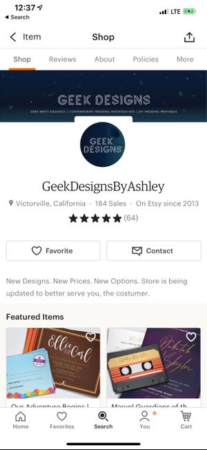 Themed-wedding Save-the-dates/invitations 5