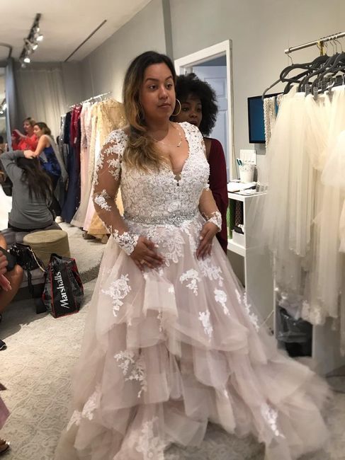 So Im plus size !!! wedding dress shopping ! 2