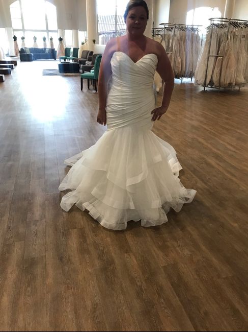 So Im plus size !!! wedding dress shopping ! 6