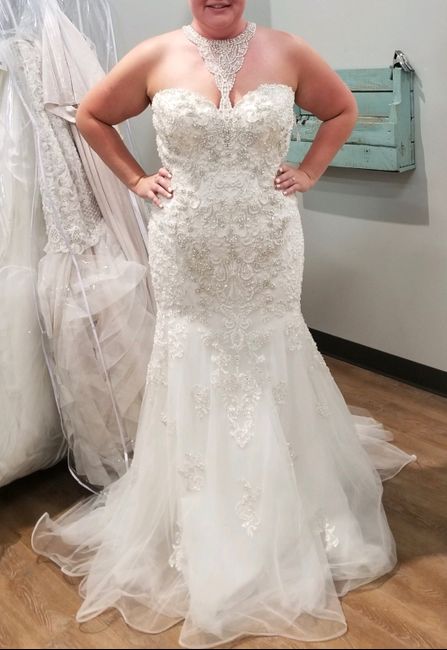 So Im plus size !!! wedding dress shopping ! 5