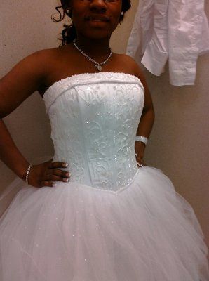 me in my dress....