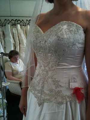 Changing Dresses for Reception