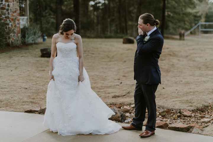 He cried (do a first look, y'all)