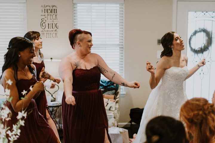 We couldn't sit still while we were waiting!