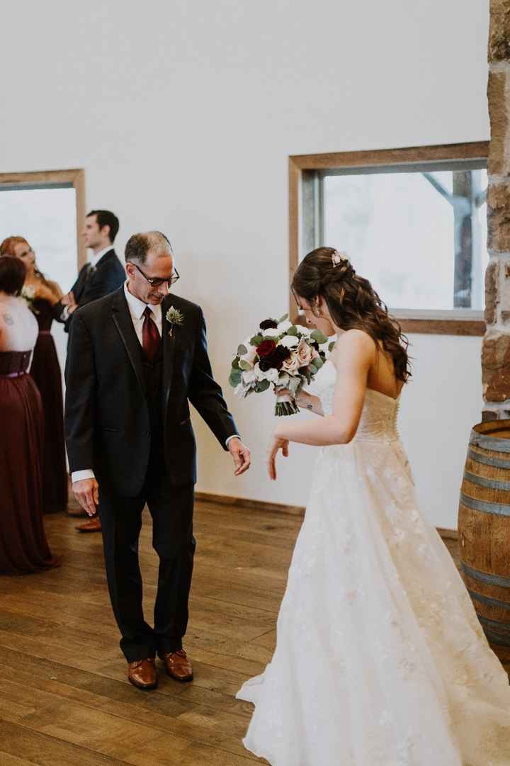 My dad will also denied he cried