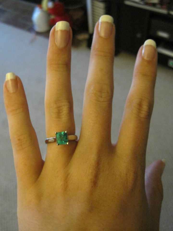 EVERYONE, show me your ring!! :)