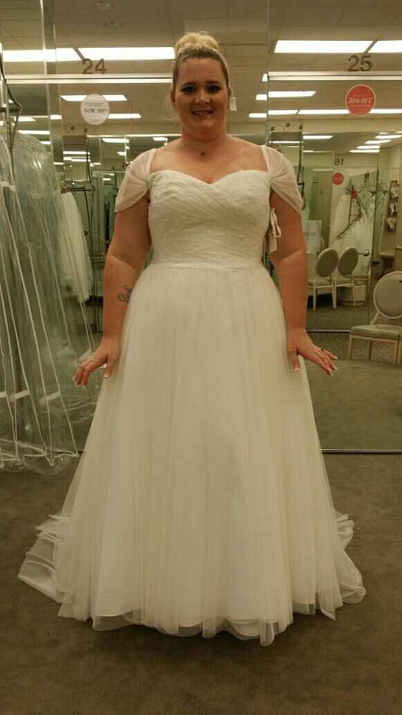 I get my dress Saturday!
