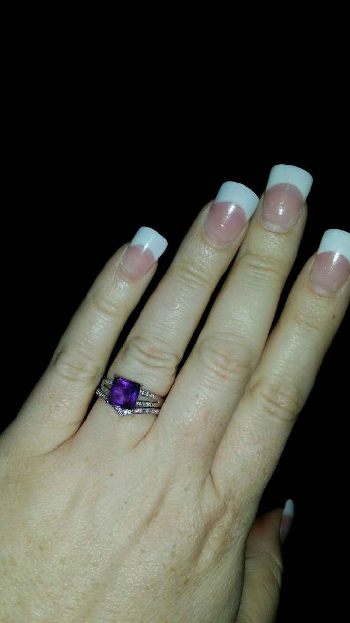 The LAST engagement ring. Finally.