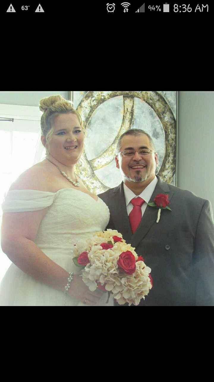 We did it!! We are married!