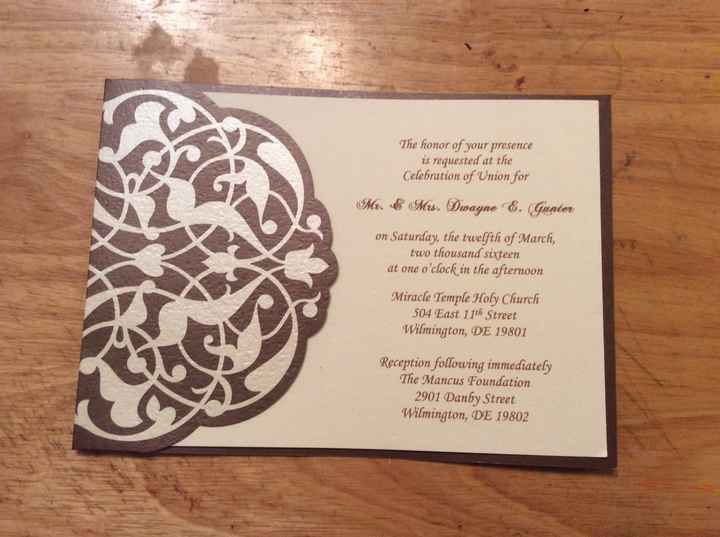 Invitations !!!