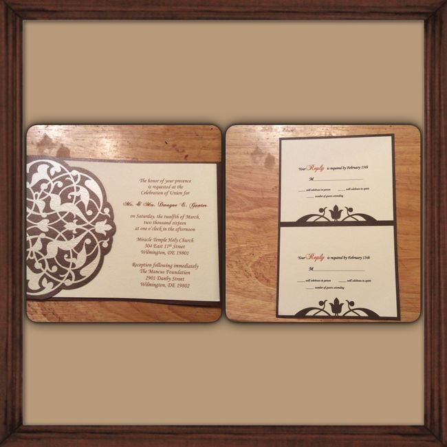 Did you DIY Invites? Pictures welcome!!