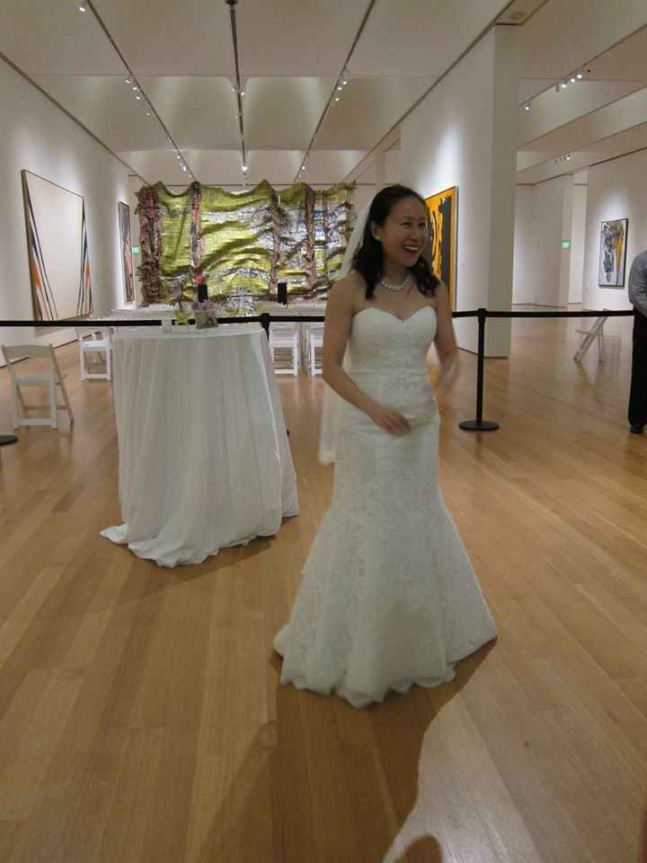 Married Gals! Before and After in your Wedding Dress...