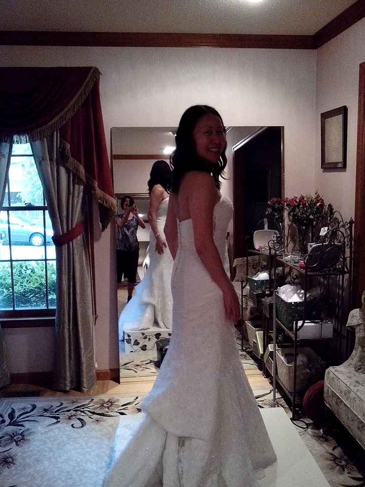 Show me your Davids Bridal dresses:)