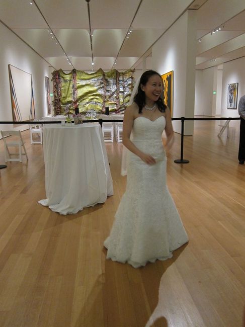 Married Gals! Before and After in your Wedding Dress...