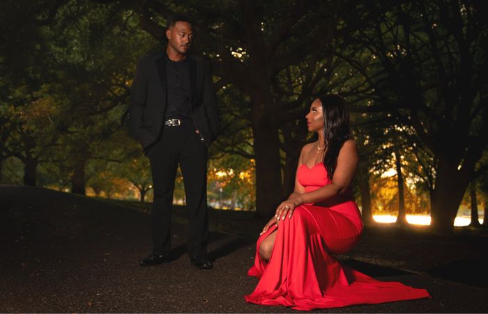 Drop an Engagement Pic with your Date & venue location - 1