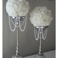 Wine bottle centerpieces