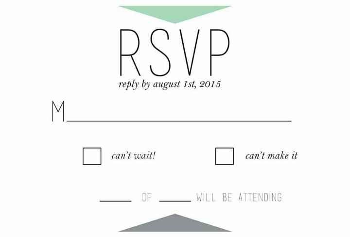 RSVP card help?!?!