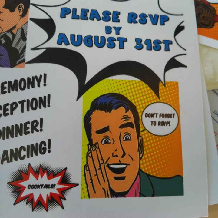 We finished our invites! updated