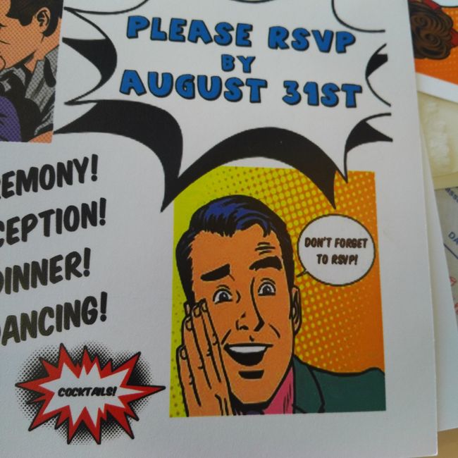 We finished our invites! updated